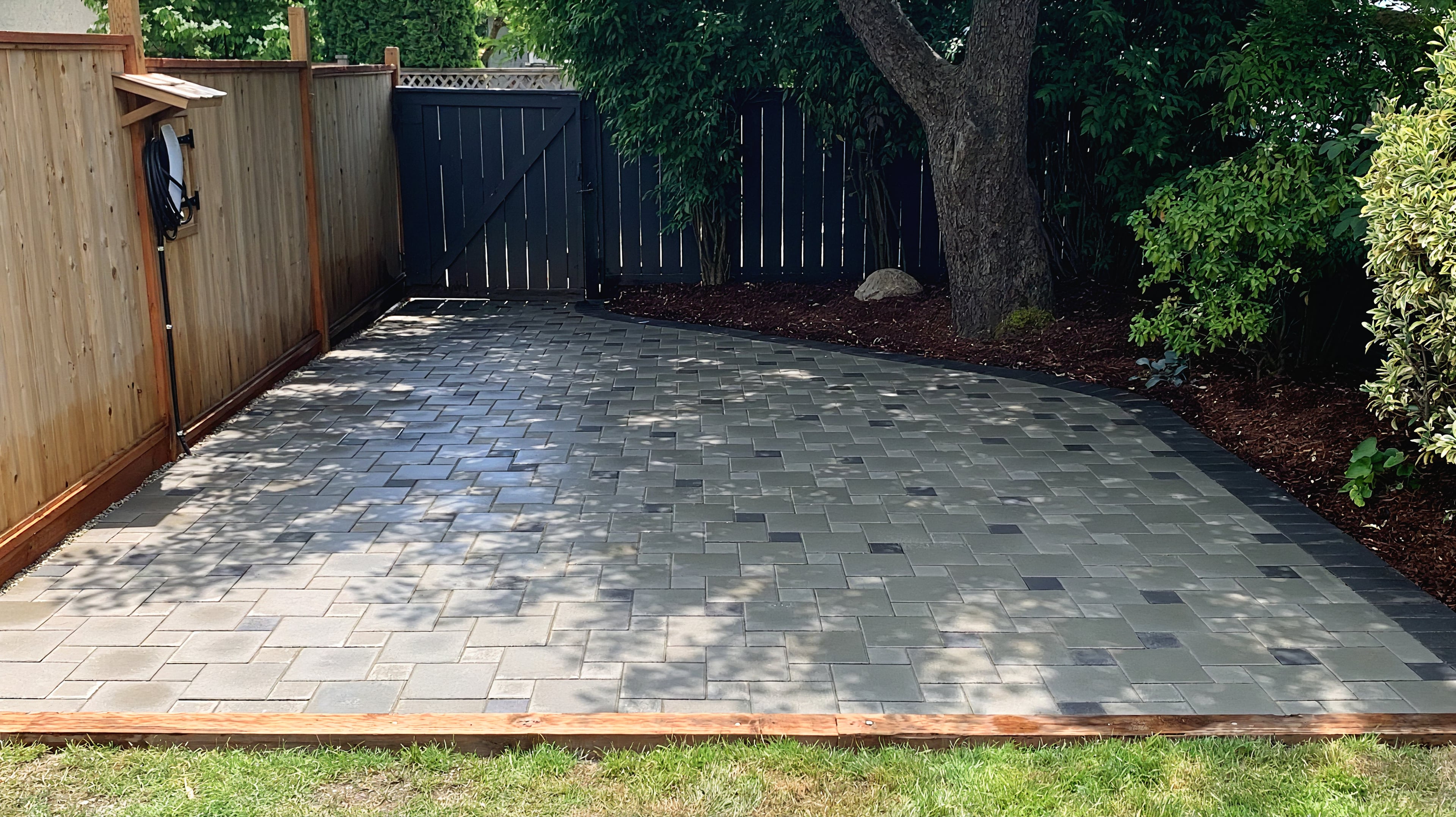 Interlocking pavers at the West 29th project.